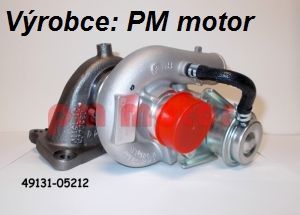  NOVÉ Turbodmychadlo pro Citroen Jumper 2.2 HDI 120,49131-05212 ,49131-05.210  0375K7,88KW    