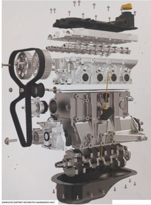 Střed turba Ložiskový uzel 753420-5006S 753420-5004S  